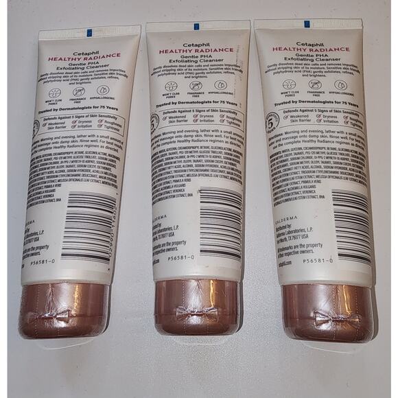 Cetaphil Healthy Radiance Gentle PHA Exfoliating Cleanser - 4.2 fl oz - Picture 2 of 2